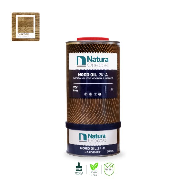 Natura Onecoat Puuöljy 2K Dark Oak